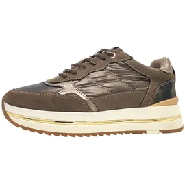 Mustang Sneaker Damen Weite E Braun 37