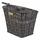 Basil Bremen Vorderradkorb Alu Rattan Look braun