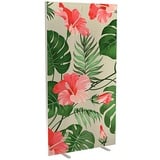 PAPERFLOW Trennwand easyScreen Tropical, 62731 bunt 94,0 x 173,4 cm