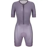 Santini SMS Santini Leaf Kurzarm-trisuit - Violet - L