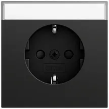 Gira Schuko-Steckdose Unterputz schwarz 1 St.
