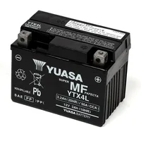 YUASA YTX4L Motorradbatterie (DIN 50314)