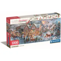 CLEMENTONI Getting Ready For Christmas Puzzle - Puzzle 1000 Teile Erwachsene - Puzzle Erwachsene in 70 x 50 cm - Puzzle Weihnachten von Clementoni 39927