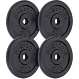 ScSPORTS ScSPORTS® Hantelscheiben Set 20 kg 30/31mm Gusseisen Gewichtsscheiben Gewichte