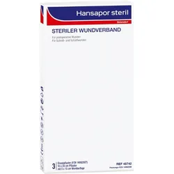 Hansapor Steril 10x20cm 3 ST