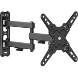 Wiltec TV Halterung 13"–43" TV Wandhalterung schwenkbar 20kg Fernsehhalterung