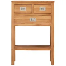 Tikamoon Konsole Kommode massivholz Highboard Teak Natur unbehandelt massiv NEU