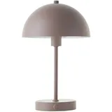 mokebo LED Tischlampe Kabellos Akku Tischleuchte Dimmbar und Aufladbar Der Leuchtturm in Taupe