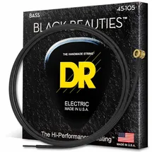 DR Strings Bass Saiten, Schwarz Beauties – extra-life, schwarz beschichtet
