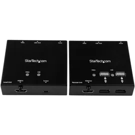 Startech StarTech.com HDMI über Cat6 Extender mit 4 Port USB, HDMI over Cat5 oder Cat 6, 1080p, 50m