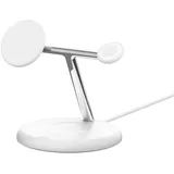 Belkin BoostCharge Pro 3-in-1 Ladestation mit Qi2, weiß