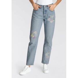 Levis Levi's® High-waist-Jeans 501® JEANS FOR WOMEN 501 Collection blau