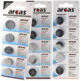 Arcas Knopfzelle CR2016 3,0 V 15 St.