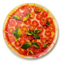 Pizzateller Glas Allesken Aria Fresh 30x30x1,3cm bunt 1pc