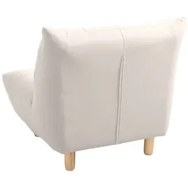 miliboo Sessel YUMI Polyester 0 x 0 x 0 cm Beige