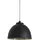 Light&living Kylie 1-flg. Ø 45 cm schwarz Metall