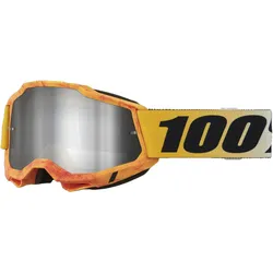 100% Accuri 2 Razza Motorcross bril, geel Voorman