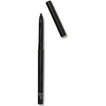 e.l.f. No Budge Retractable Eyeliner, wischfestes Augenmakeup, ultrapigmentiert, lang anhaltende Formel, Black