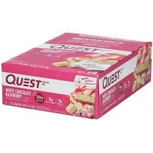 Quest Nutrition White Chocolate Raspberry Riegel 12 x 60 g