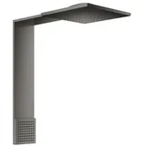 Hansgrohe AXOR ShowerComposition Brausenmodul 250/250 2jet, mit Schulterbrause, polished black chrome