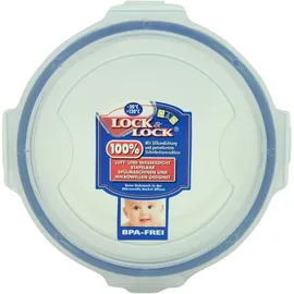 Lock & Lock Kaffeedose rund transparent 0,3 l
