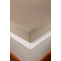Bellana jersey Royal jersey Spannbetttuch Beige, 140-160 x 200-220