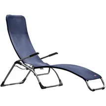 Fiam Samba Terrassenliege 142 x 63 x 107 cm dunkelblau klappbar