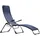 Fiam Samba Terrassenliege 142 x 63 x 107 cm dunkelblau klappbar