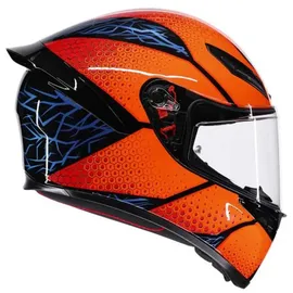 AGV K1 S Speedarmor Schwarz/Orange/Blau L