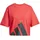 Adidas Essentials Big Logo Boyfriend Kurzarm-T-Shirt Pure Ruby / Black S