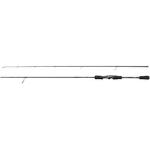 Abu Garcia ORRA Predator Spinnrute - Premium Angelrute für Süß- und Salzwasserangler, ideal für Barsch, Hecht und Forelle, leicht, sensibel und langlebig 2,13m 10-40G, Schwarz