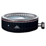 NETSPA Montana 6 Personen Whirlpool aufblasbar Ø 204cm In-Outdoor pool schwarz