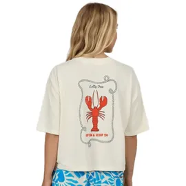 Salty Crew Shellbrate Skimmer T-Shirt off white M