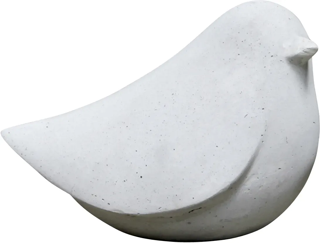 Vogel Vela - Zementgrau - 26 cm