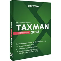 Lexware TAXMAN PROFESSIONAL 2026 (1-PLATZ LIZENZ) - [PC]
