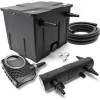 Wiltec SunSun CBF-350 CUV-224 24W SET NEO3800 Pumpe Schlauch