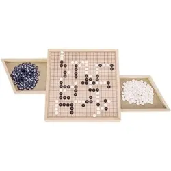 GOKI 56916 Go Brettspiel mit Ausziehfächern