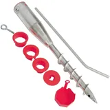 Baumarktplus Bodenhülse Einschraubbodenhülse Rund Verzinkt 25-64 mm Einschraubhülse