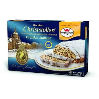 Christstollen echter Dresdner 1000g ++DDR Traditionsprodukt und Ossi Kultprodukt