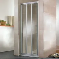 HSK Favorit Gleittür 3-teilig 90 x 185 cm 100090-01-50