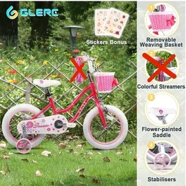glerc Daisy 12 Zoll RH 28 cm rot