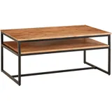 Wohnling Couchtisch Massivholz akazie 100,0 x 60,0 x 45,0 cm