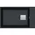 Franke KUBUS 2 KNG 110-62 links Einbauspüle Onyx 760 x 460 mm Handbetätigung