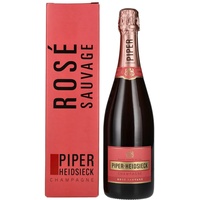 Piper-Heidsieck Champagne ROSÉ SAUVAGE Brut 12% Vol. 0,75l in Geschenkbox