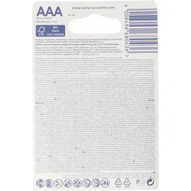 Varta Lithium Batterie AAA 4 St.