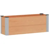 vidaXL Hochbeet 100 x 30 x 36 cm Braun