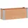 vidaXL Hochbeet 100 x 30 x 36 cm Braun