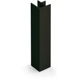 Naber 4041020, Sockel-Eckblenden, für H 130 mm, edelstahlfarbig