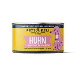 Pets Deli Adult Huhn mit Karotte, Quinoa, Zucchini & Nachtkerzenöl 6x200g