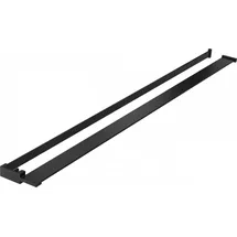 Mexen Duschwandregal mit Handtuchstange, schwarz - 800-02-70